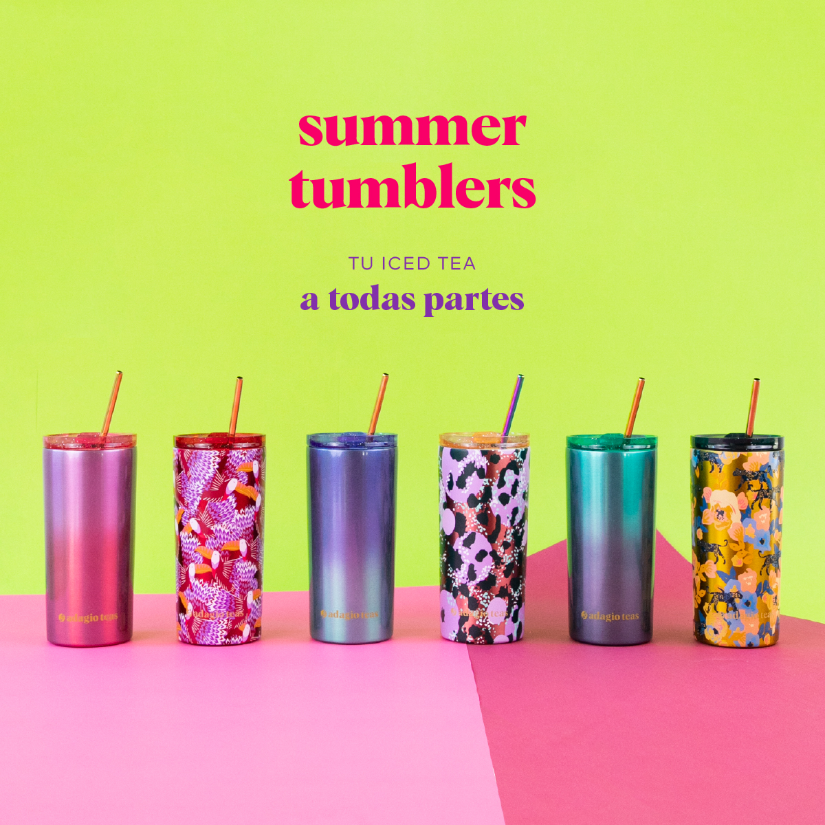 Summer is here! Iced tea & limonadas de Adagio Teas MAGAZINE DIGITAL