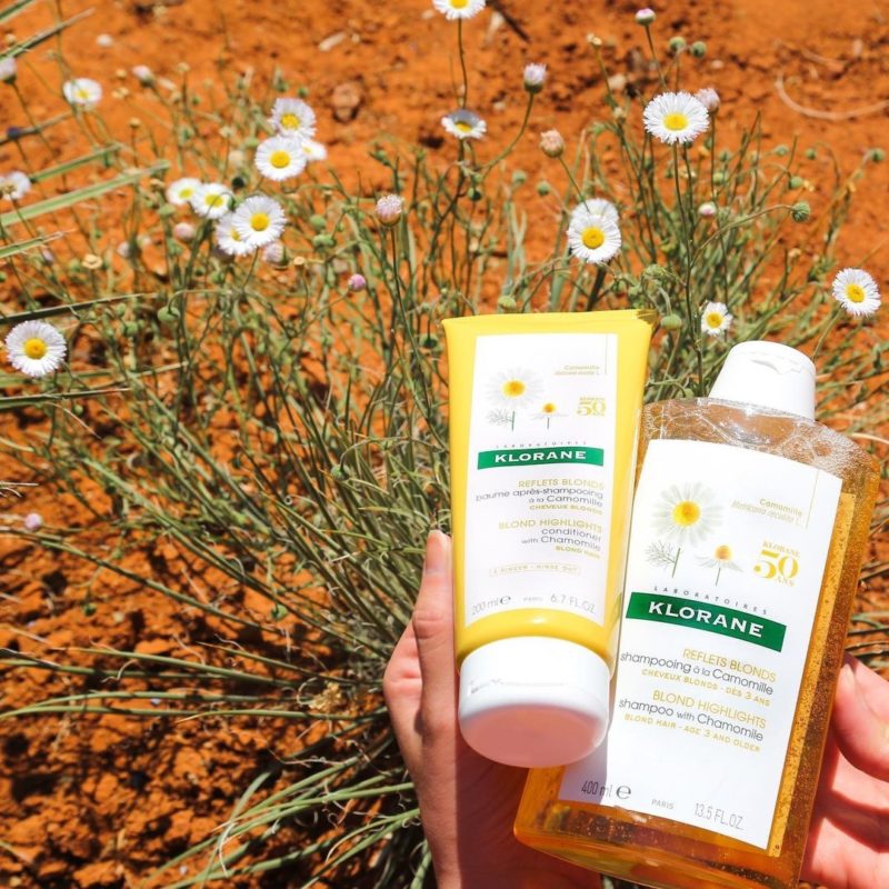 Una planta, una indicación Champú a la manzanilla orgánica de Klorane ilumina tu cabello de