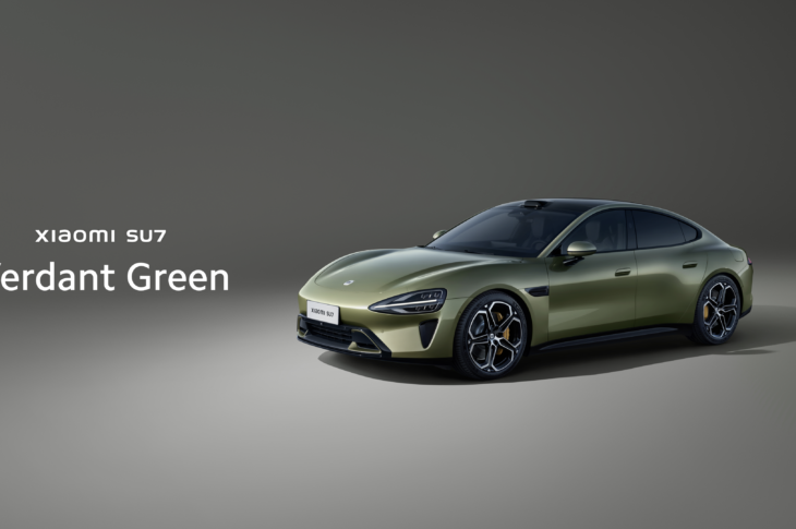 Xiamo SU7 Verdant Green